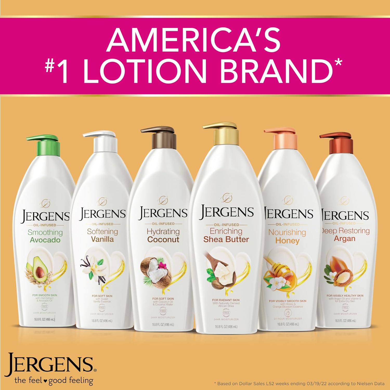 Jergens Shea Butter Hand and Body Lotion, Deep Conditioning Moisturizer, 3X More Radiant Skin, with Pure Shea Butter, Dermatologist Tested, 26.5 Oz - Image 6