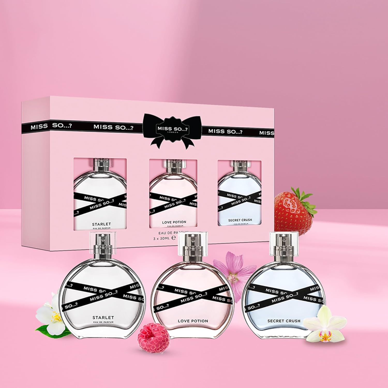 So...? Miss So Set - Perfumes for Women with Floral, Fruity and Vanilla Perfume Notes - 800 Sprays - Gifts for Women - 3 pcs Gift Set - Image 7