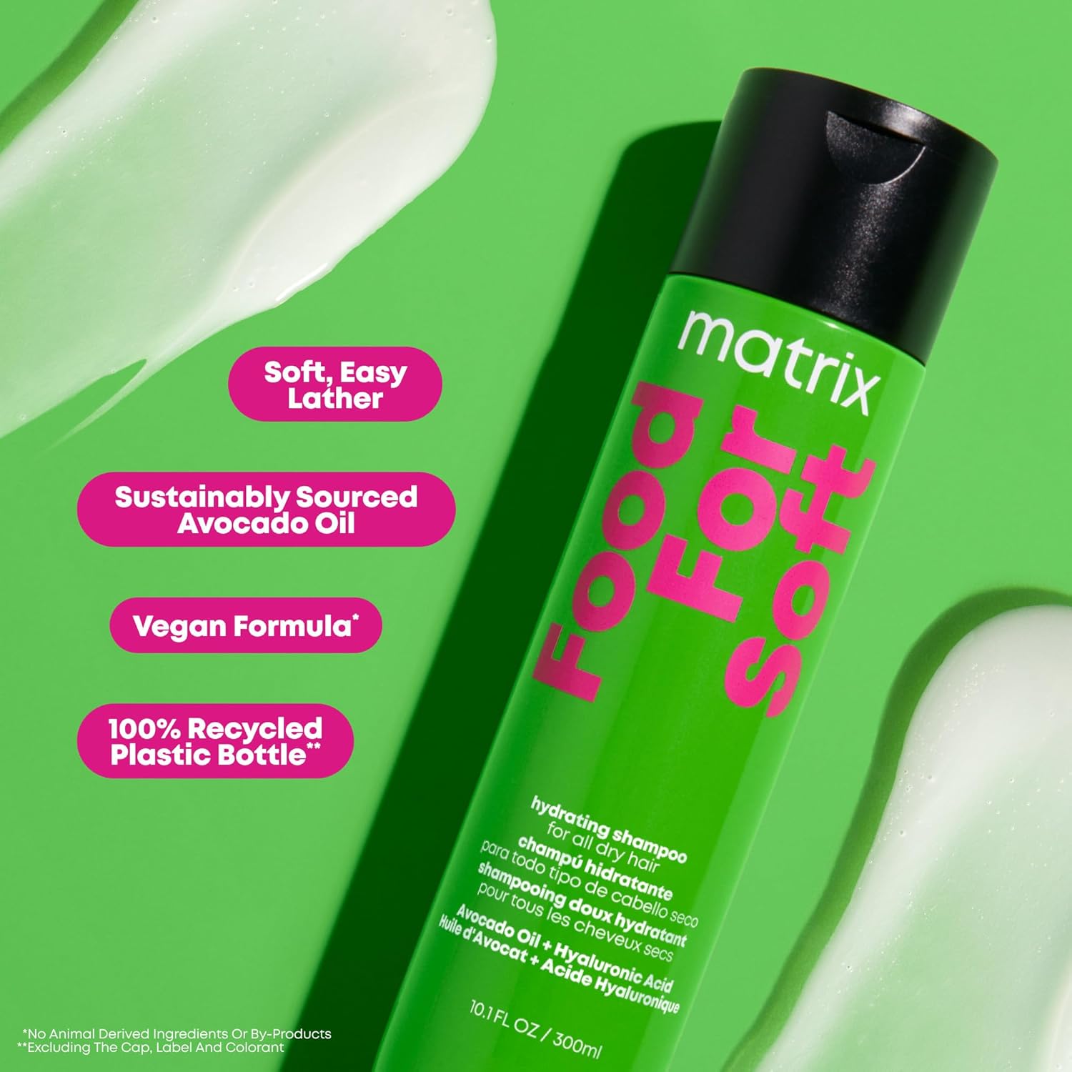 MATRIX Food For Soft Shampoo For Dry and Brittle Hair - Moisturizes and Hydrates, Softens and Smooths, With Avocado Oil & Hyaluronic Acid, Vegan, For All Hair Types - Image 10