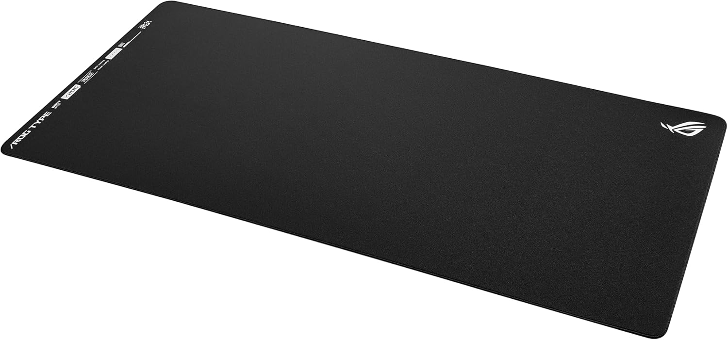 ASUS ROG Hone Ace XXL Gaming Mouse Pad – 35.4” x 15.7", (XXL Size), Extra-Cushioning, Table-Sized for Wide, Smooth Glide and Control, Water/Oil/Dust-Resistant, Extra-Soft Non-Slip Rubber Base - Black - Image 8