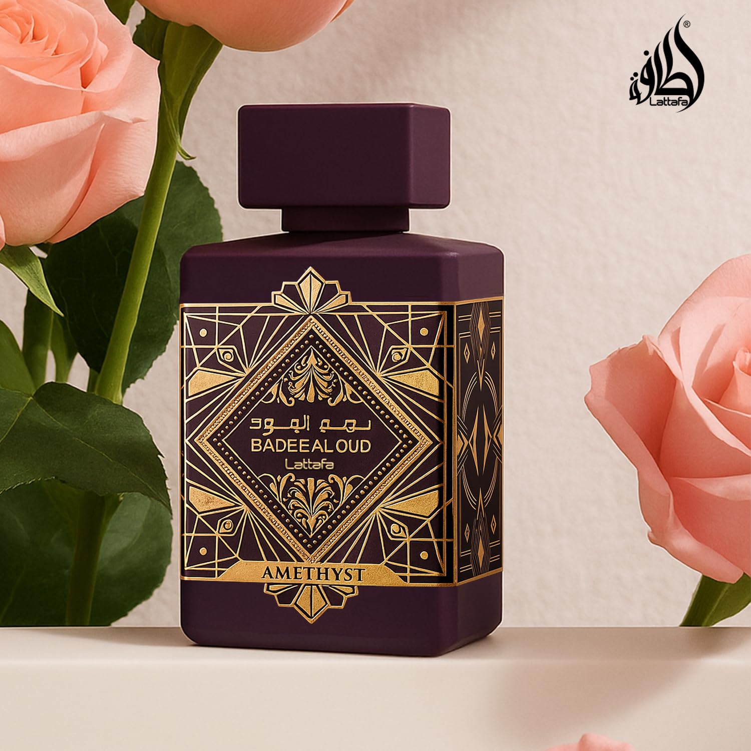 Lattafa Bade'e Al Oud Amethyst for Unisex Eau de Parfum Spray, 3.4 Ounce / 100 Ml - Image 5