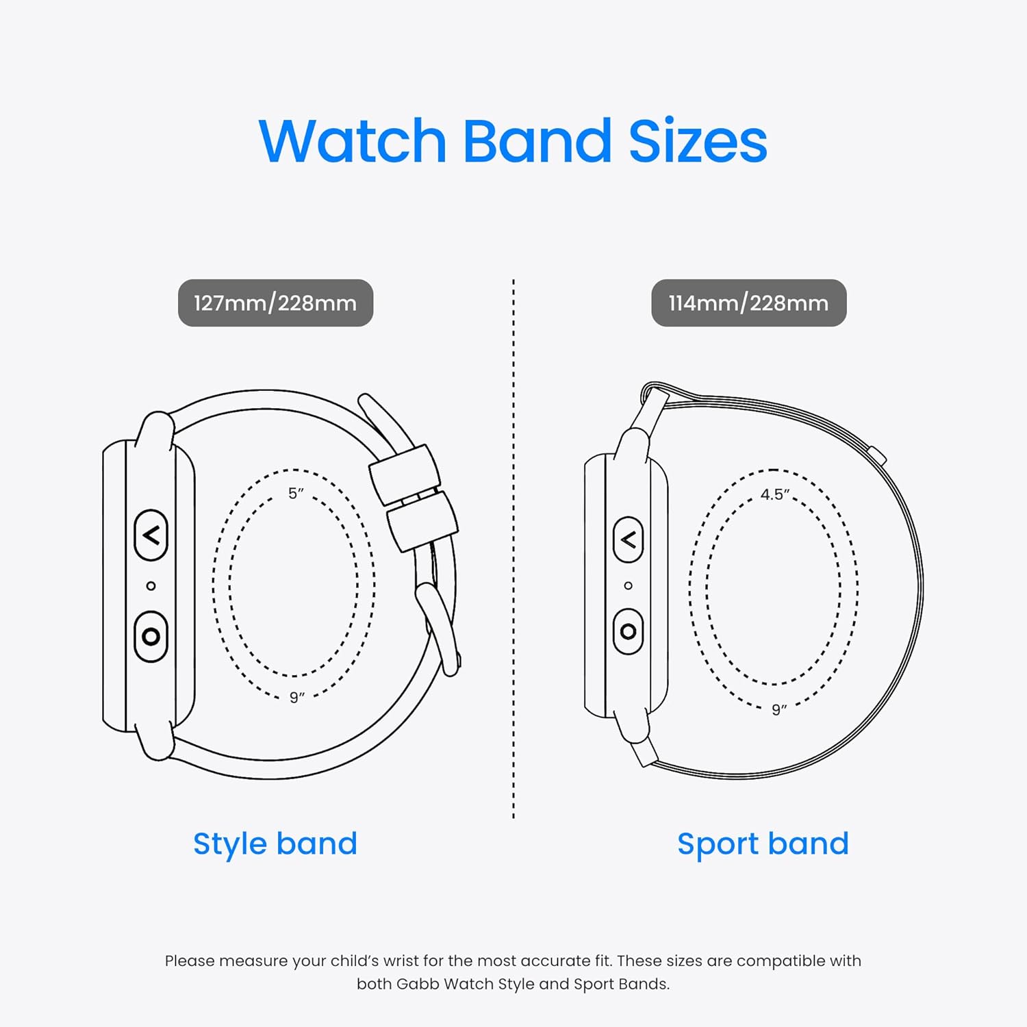 Gabb Watch Style Band - Kids Watch Band Replacement, Flexible, Waterproof Soft Silicone for All Watches, Easily Adjustable, Sweatproof and High-Performance Silicone (Red) - Image 6