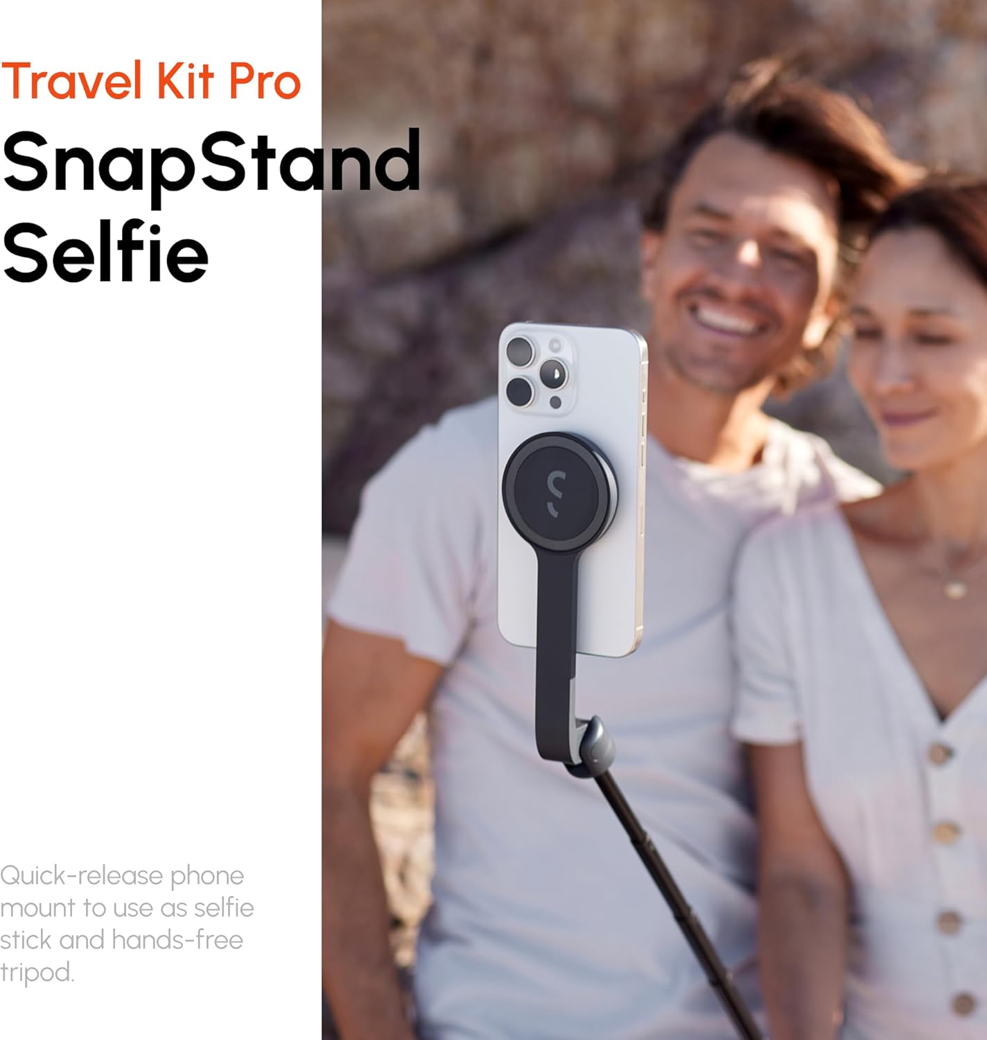 ShiftCam Travel and Creator Kit – MagSafe-Compatible Mobile Creator Bundle for iPhone and Android, Compact Phone Grip, Adjustable LED Light, Extendable Bluetooth Tripod for Vlogging - Travel Kit Pro - Image 5