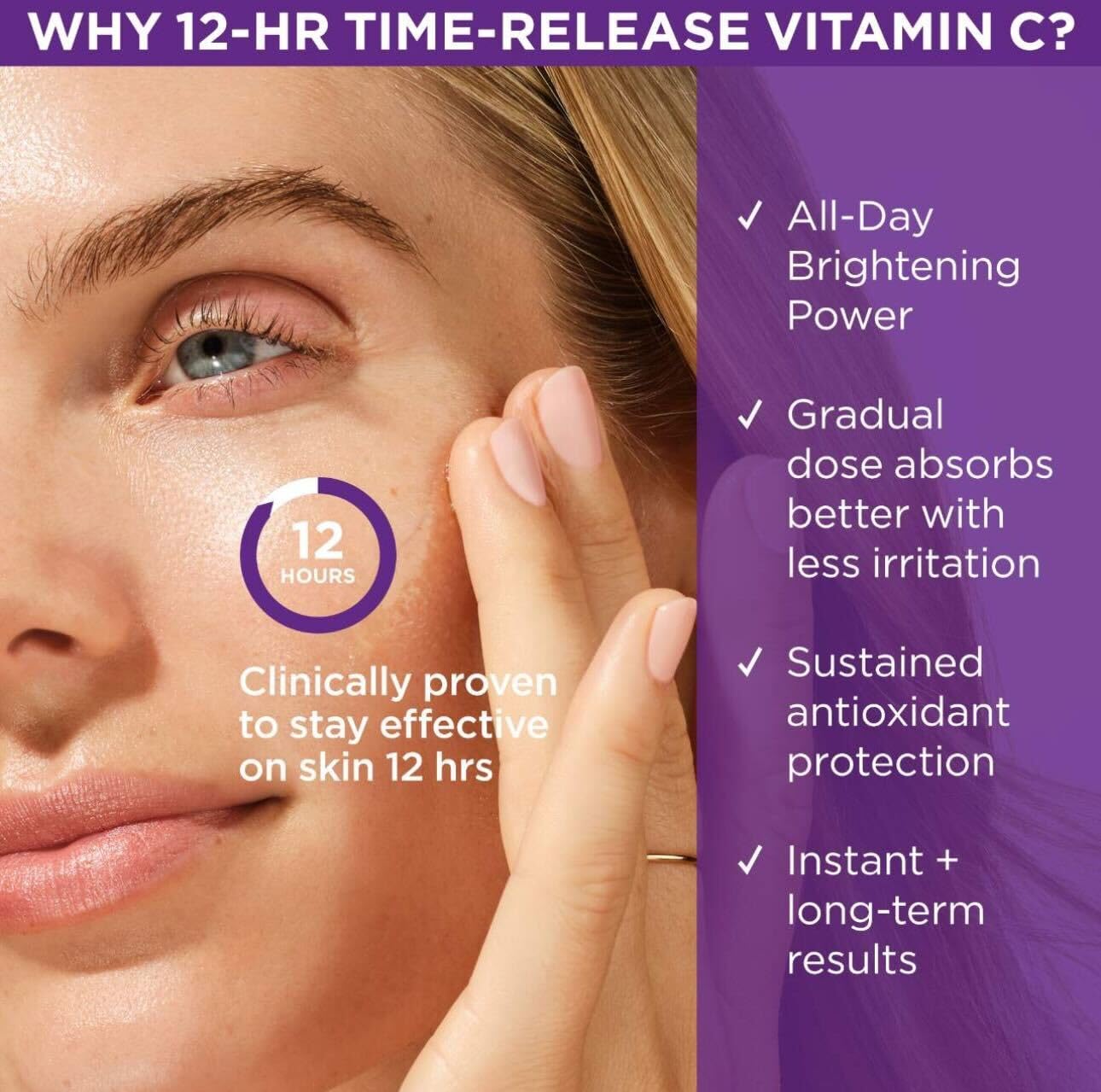 The Brightening Serum | Vitamin C Treatment for Brighter, Firmer Skin – Targets Hyperpigmentation & Fades Post-Acne Marks, 30 ml / 1.0 fl. oz. - Image 6
