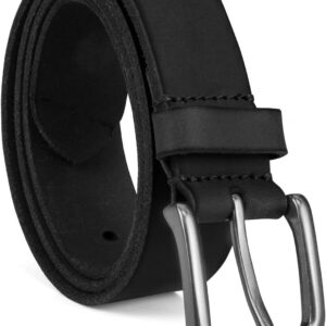 Timberland Men’s 35mm Classic Buckle Jean Belt Leather Belt