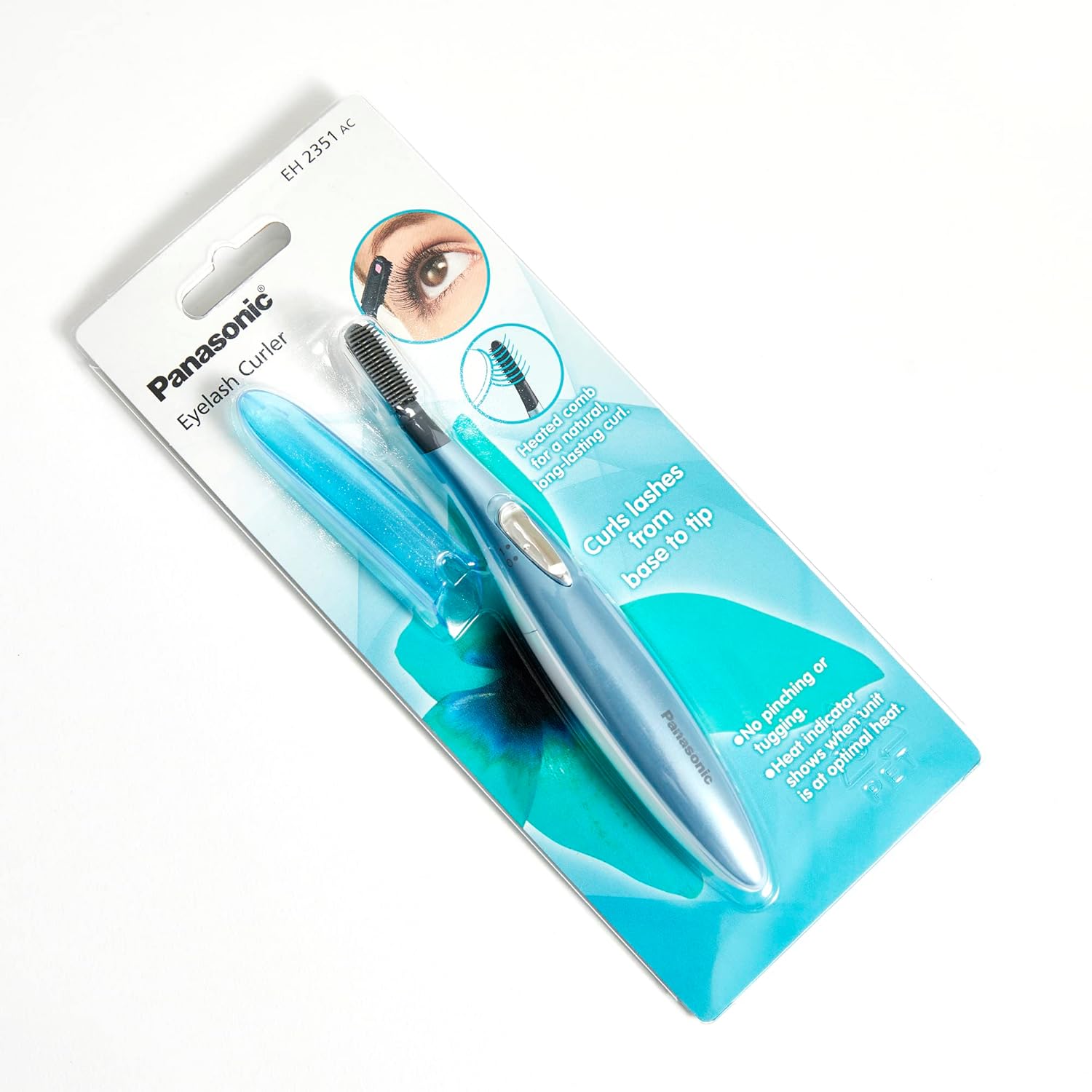 Panasonic Heated Eyelash Curler Comb, Battery Powered, for Natural, Long-Lasting Lift, No Pinching/Crimping - EH2351AC - Image 4