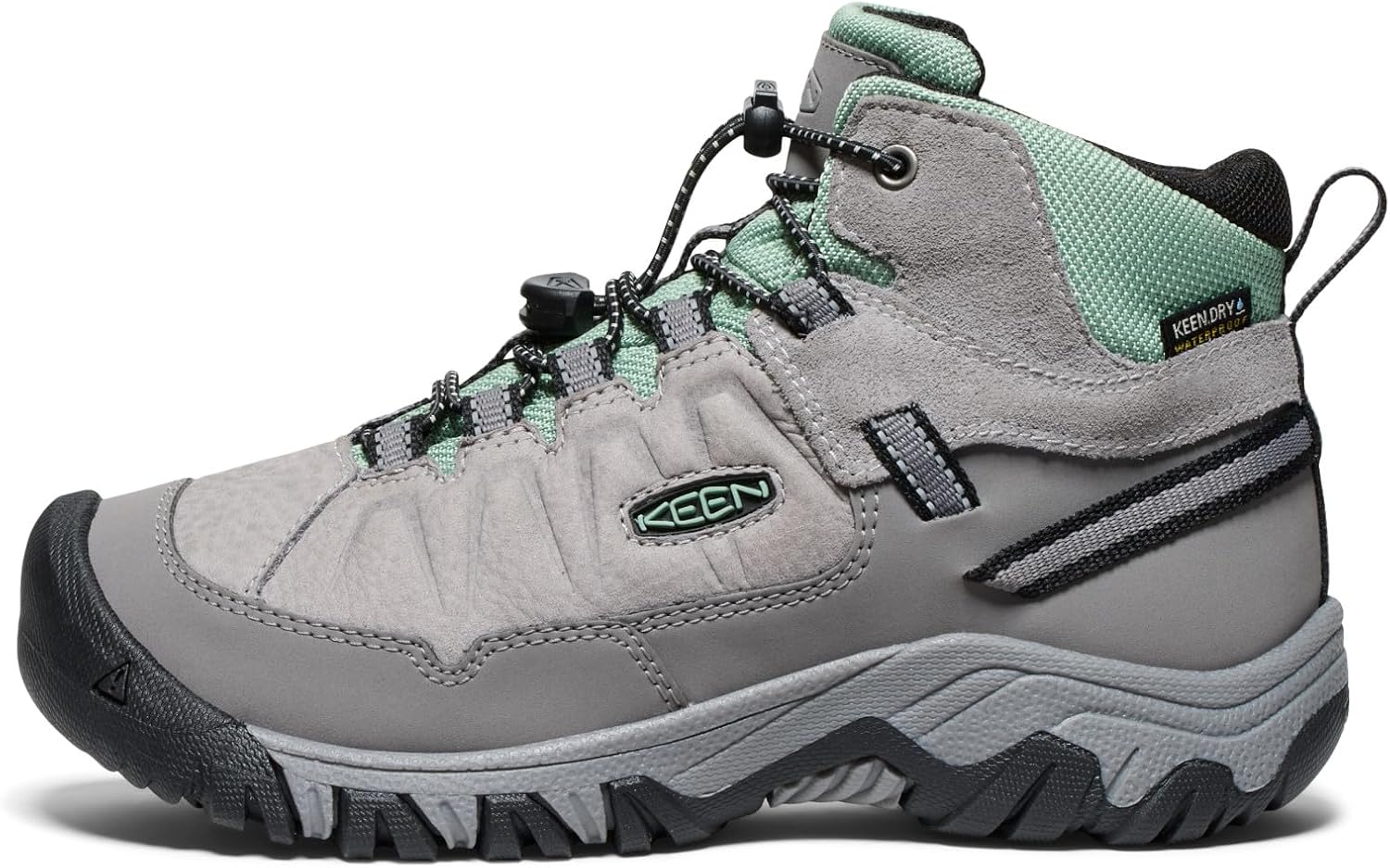 KEEN Unisex-Child Targhee 4 Mid Height Durable Comfortable Waterproof Hiking Boots - Image 3