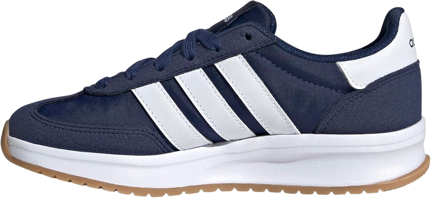 adidas Kids Girls Run 70S 2.0 Lace Up Sneakers Shoes Casual - White