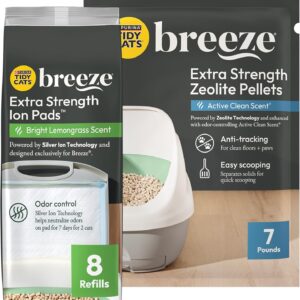 Purina Tidy Cats Breeze Cat Litter Extra Strength Refill Bundle
