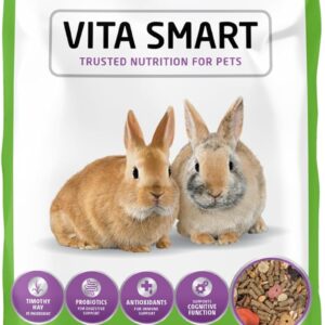 Vitakraft VitaSmart Complete Nutrition Pet Rabbit Food, 8 lbs