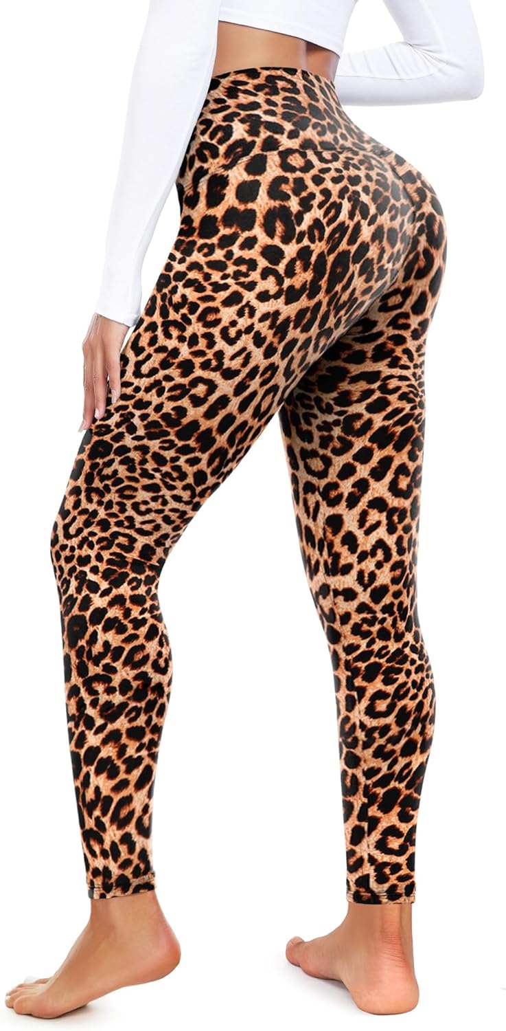 CTHH High Waisted Leggings for Women – Tummy Control Soft Workout Yoga Pants, Womens Black Leggings for Gym Running