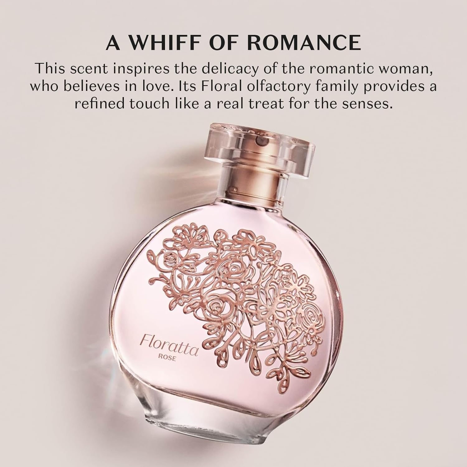 O Boticário Floratta Rose Eau de Toilette, Long-Lasting Floral Rose Fragrance Perfume for Women, 2.5 Ounce - Image 4