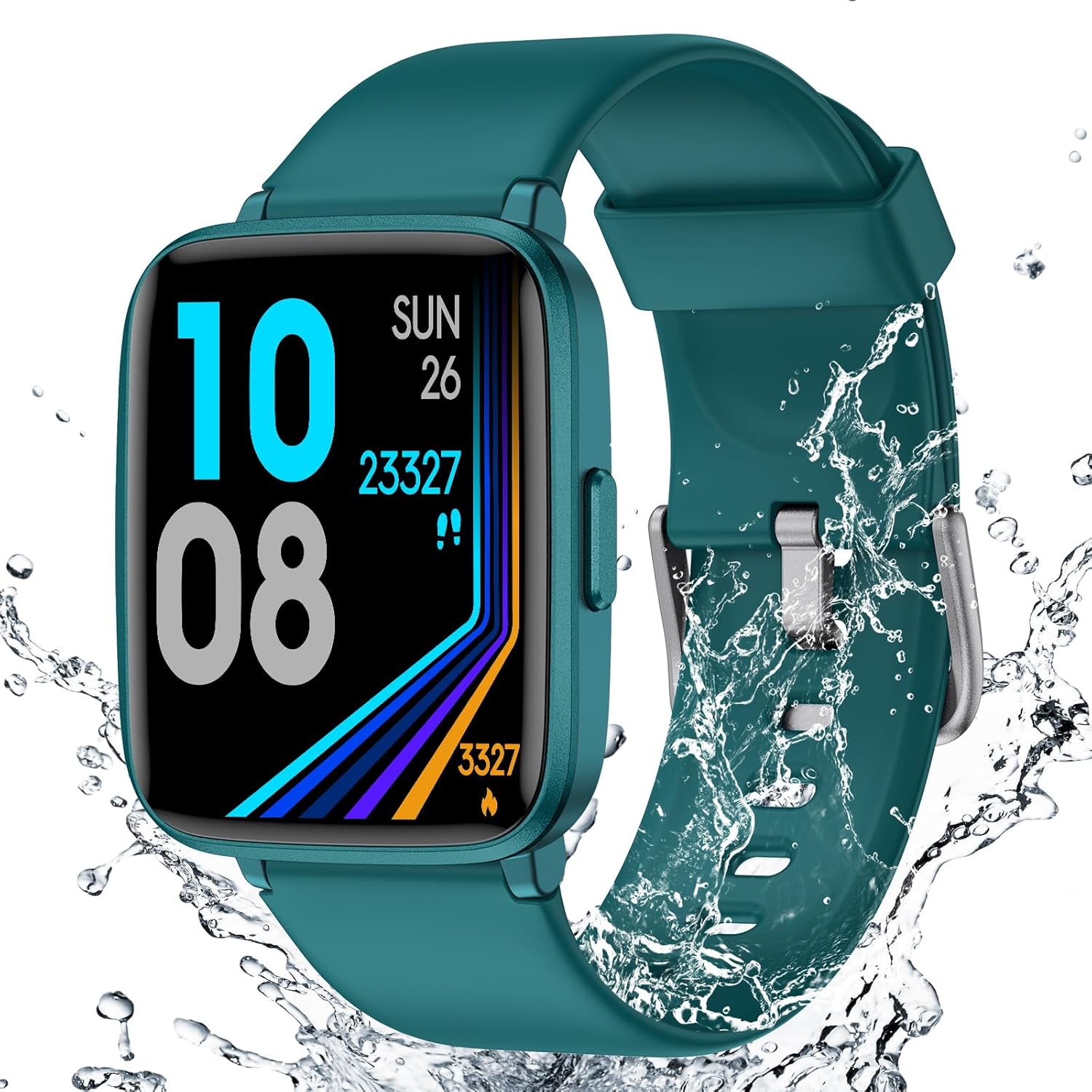 LIVIKEY Fitness Tracker Watch with Heart Rate Monitor, Activity Tracker with Pedometer, Sleep Monitor, Calories & Step Counter, IP68 Waterproof Smart Watches for Women Men Fitness Watch for Sports - Image 8