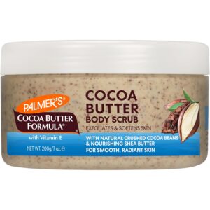 Palmer’s Cocoa Butter Formula Exfoliating Body Scrub for Smooth Skin, Skin Exfoliator for Women and Men, 7.05 oz