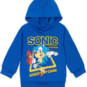 SEGA Sonic the Hedgehog Tails Knuckles Hoodie Toddler to Big Kid