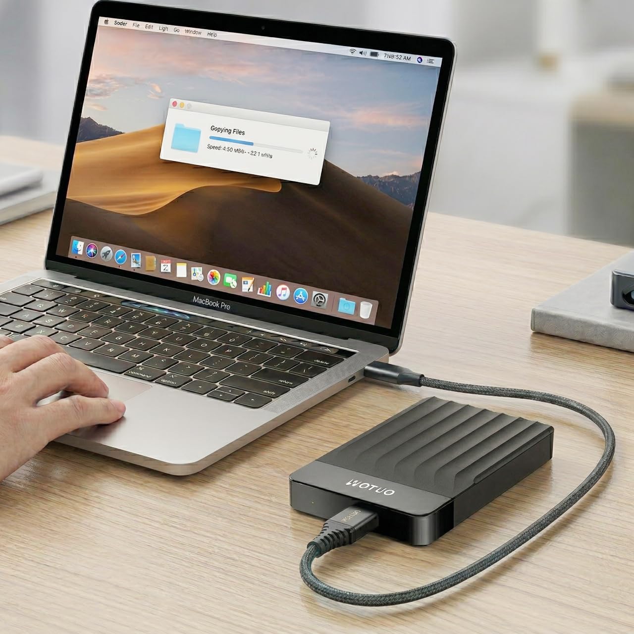 YOTUO Portable External Hard Drive Storage Expansion Mobile HDD USB 3.0 USB-C for PC, Mac, Desktop, Laptop, PS4, Xbox One X/S, Xbox 360, Office & Game (Black, 1TB) - Image 3