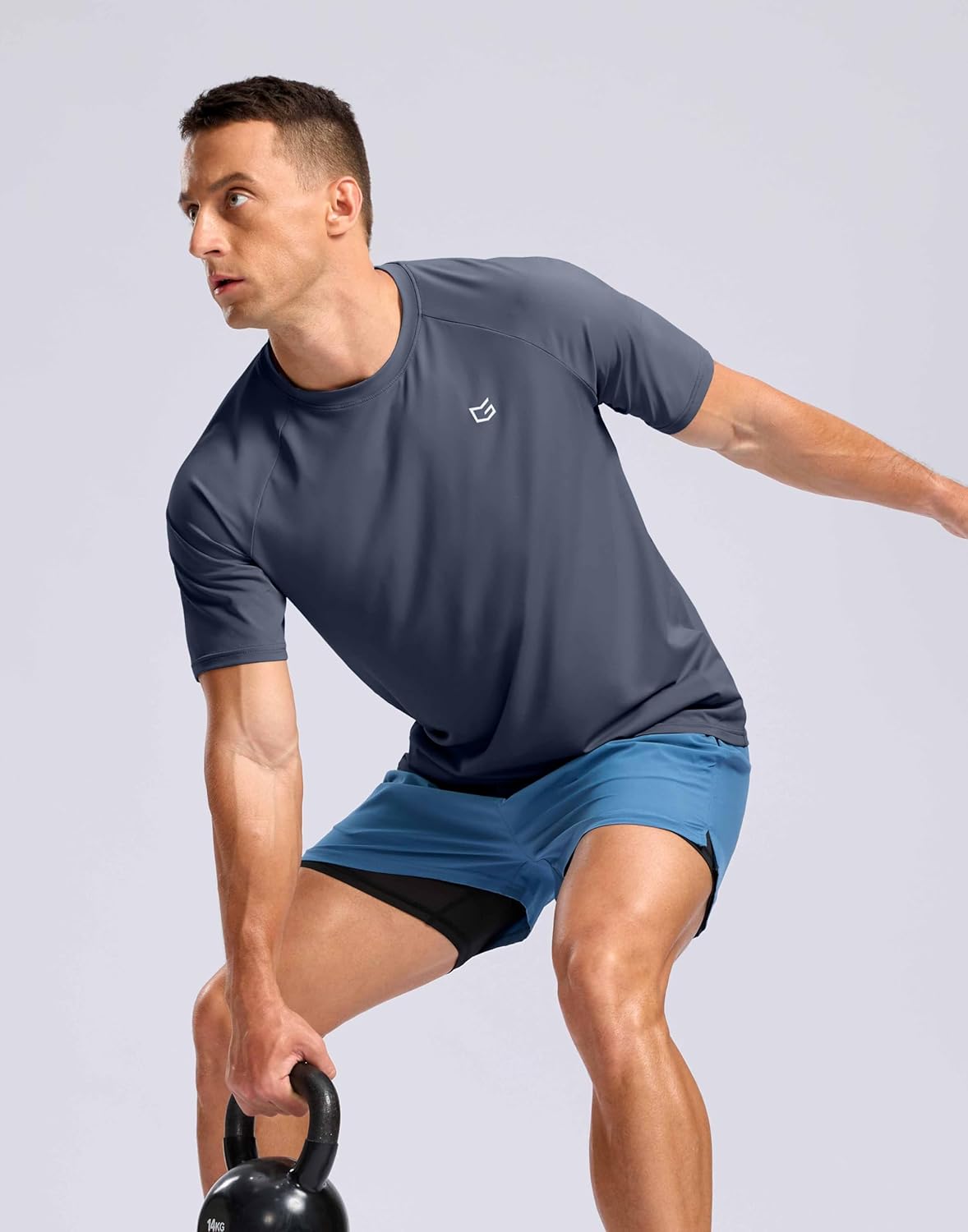 G Gradual Men's Athletic Workout T-Shirts Moisture Wicking Cooling Running Shirts Short Sleeve Performance Tee for Gym Tennis - Image 7