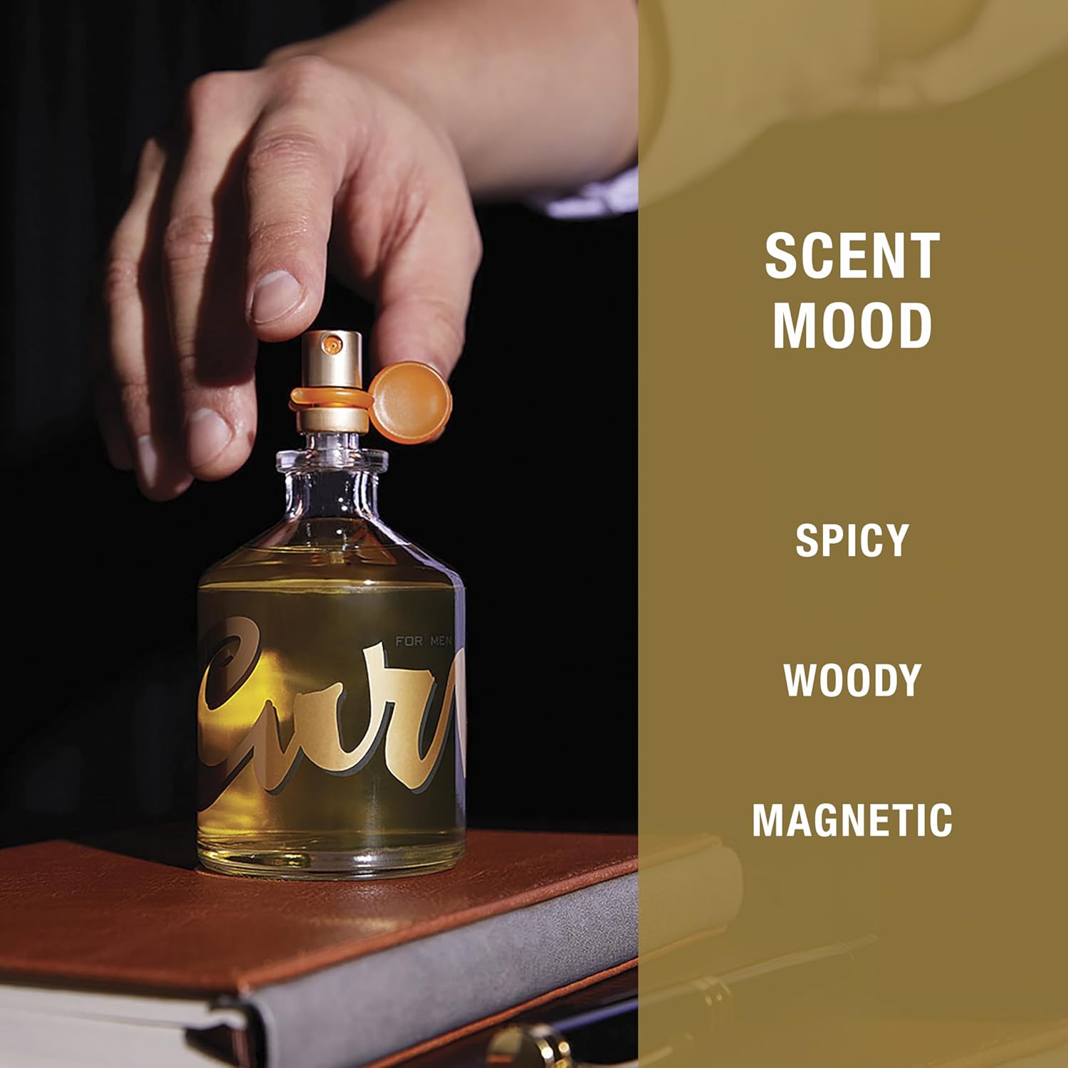 Curve Men's Cologne Fragrance Spray, Spicy Wood Magnetic Scent for Day or Night, 6.8 Fl Oz - Image 4