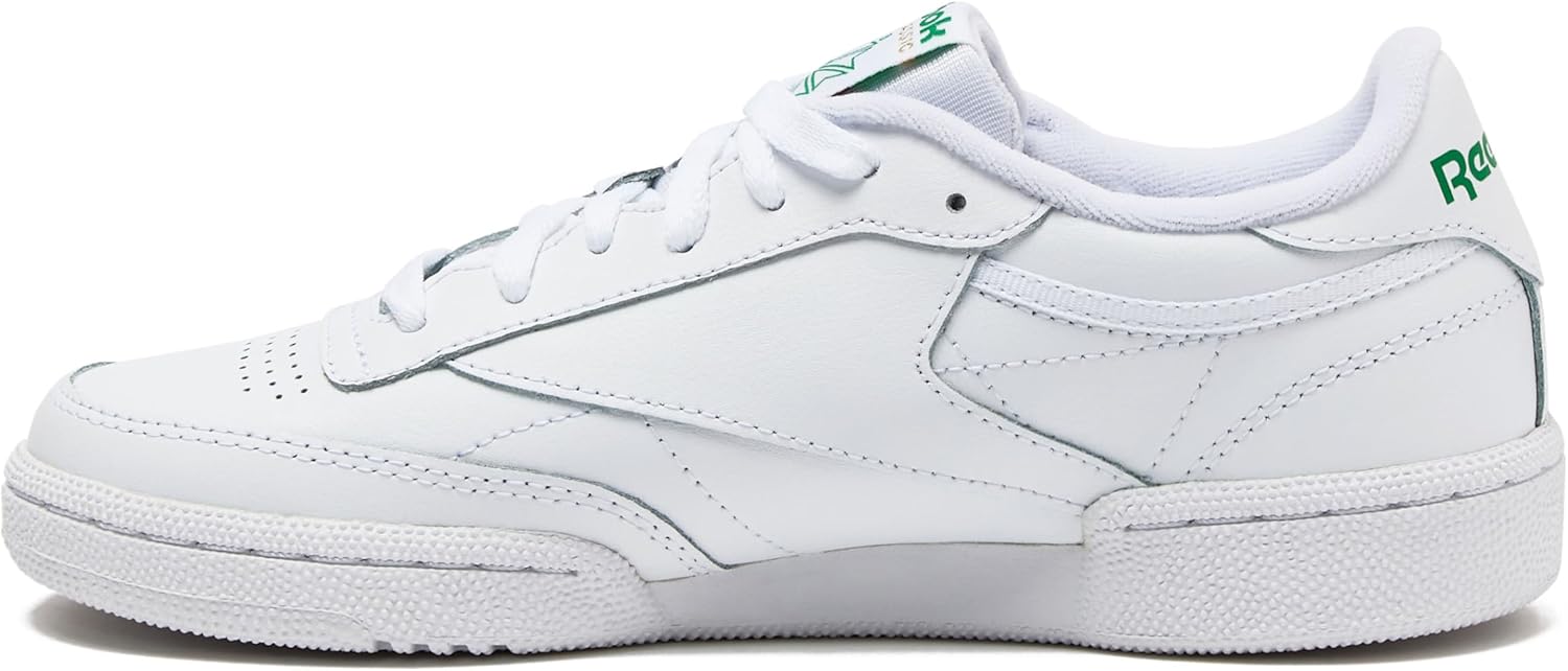 Reebok Club C 85 Mens Tennis Shoes, Casual Fashion White Sneakers for Men - Image 4