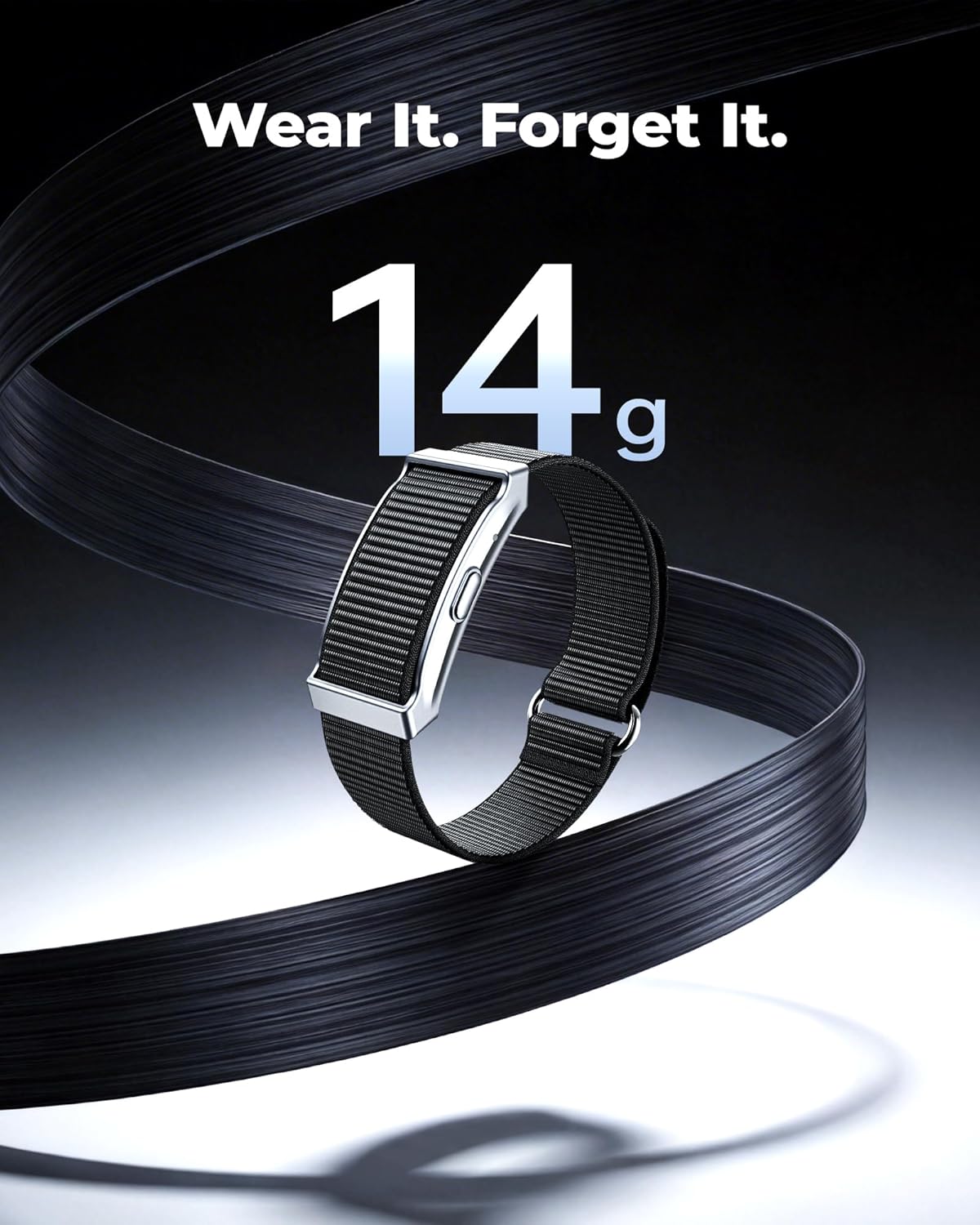 Fitness Trackers for Men & Women, Smart Bracelet with 24/7 Activity & Sleep Tracking, Heart Rate, Blood Oxygen, HRV & Stress Monitor, 30-Day Battery, Smart Band, GPS Modes, Free APP, 3 Bands - Image 3