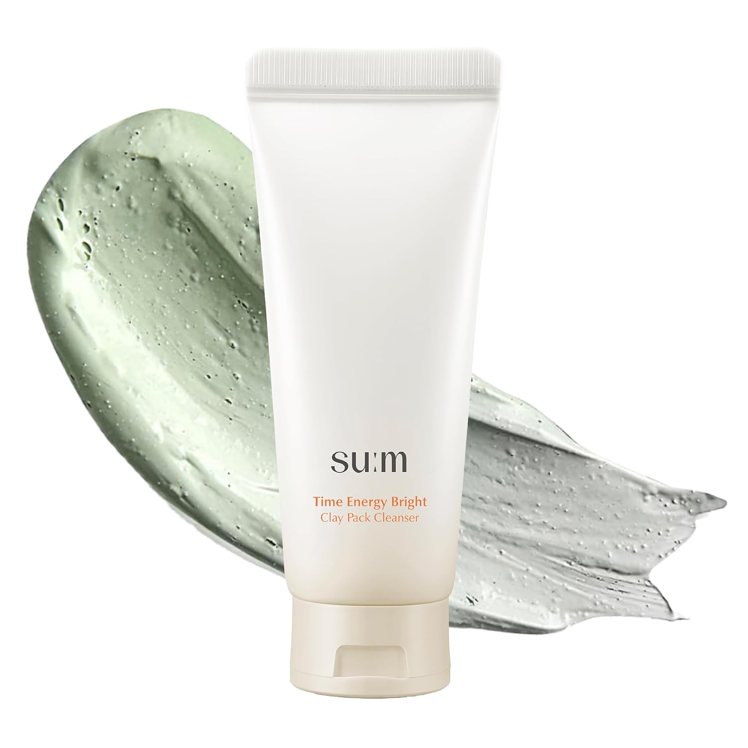 SU:M 2-in-1 One Minute Clay Mask & Facial Cleanser (5.07 fl oz) - Pore Minimizing, Blackhead Remover & Exfoliation, Gentle Hydrating Face Wash for Sensitive Skin, Korean Skin Care