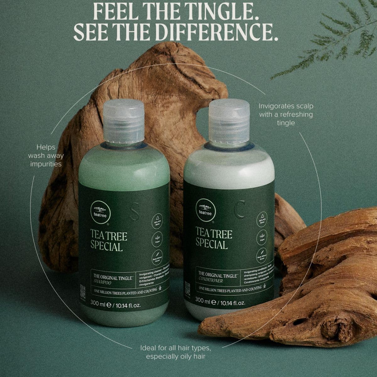 Tea Tree Special Shampoo, Deep Cleans, Refreshes Scalp, For All Hair Types, Especially Oily Hair - Image 4