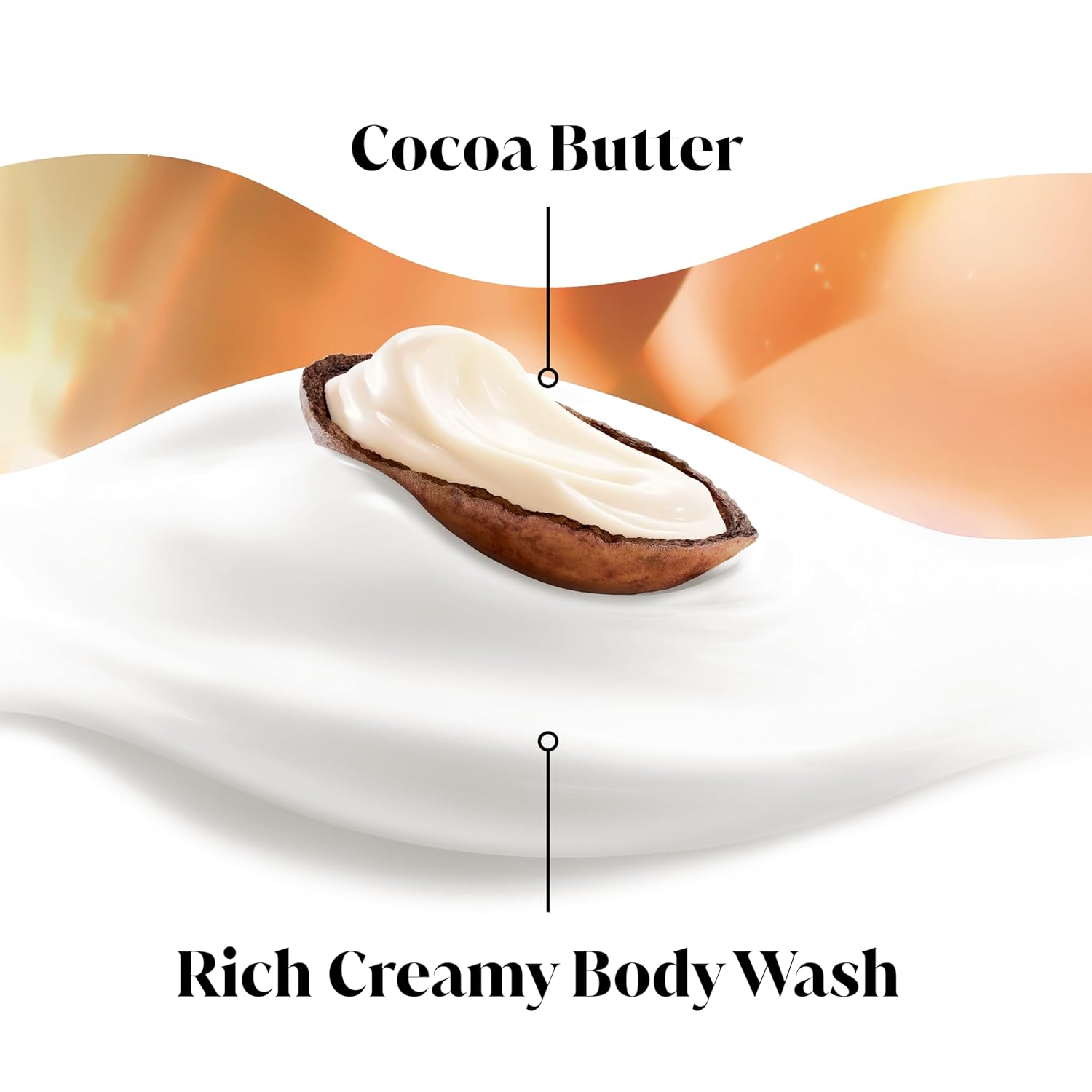 Olay Body Wash for Women, Ultra Moisture, 24/7 Moisture Barrier Repair, Hydrating Formula for Visibly Healthy Soft Skin, Vitamin B3 & Hyaluronic Blend, For All Skin Types, Cocoa Butter Scent, 35 fl oz - Image 3
