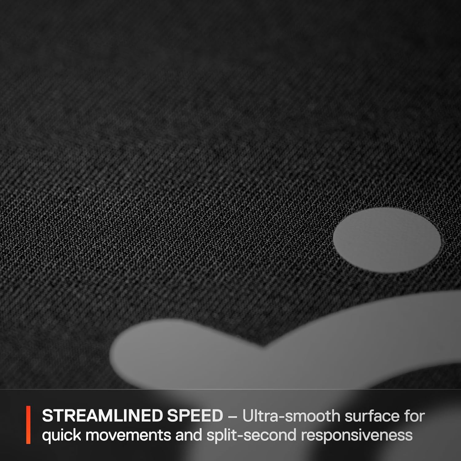 SteelSeries QcK XL Performance Speed Gaming Mousepad — Extra Density for a Smooth Glide — Low-Profile Edge Stitching — Non-Slip Neoprene Rubber Base — 15.75 x 34.43 inch — FPS, MOBAs, RTS, MMO - Image 3