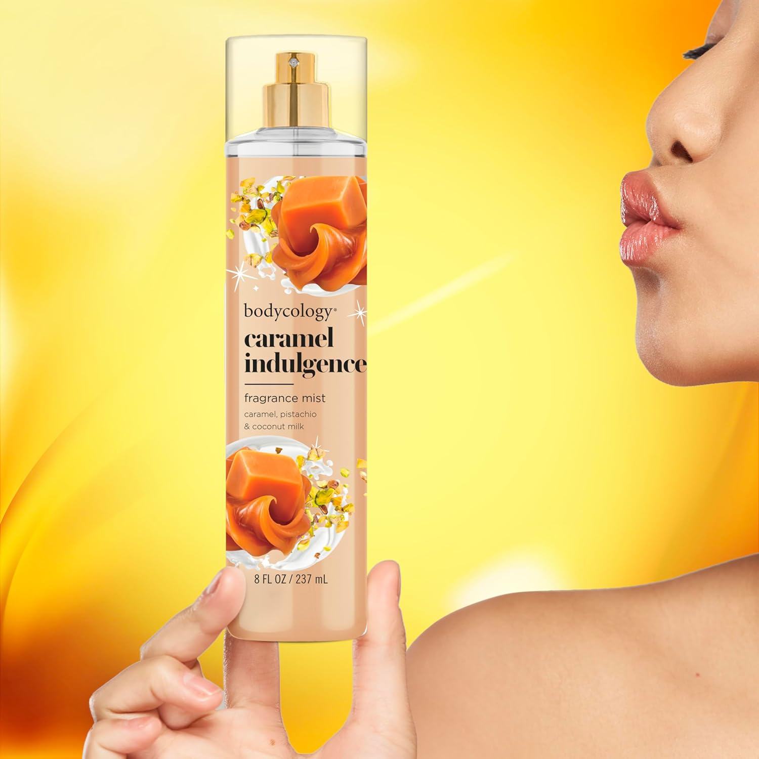 Bodycology Long-Lasting Fragrance Body Mist, Caramel Indulgence, 8 fl oz - Image 7
