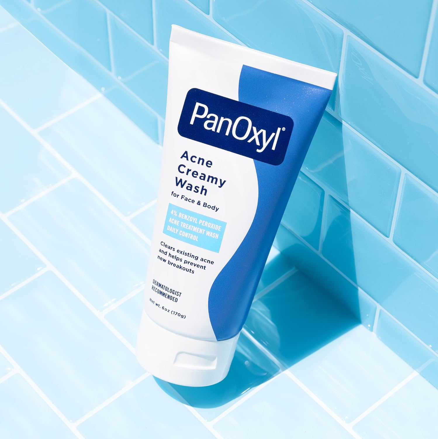 PanOxyl Antimicrobial Acne Creamy Wash, 4% Benzoyl Peroxide, 6 Ounce - Image 8