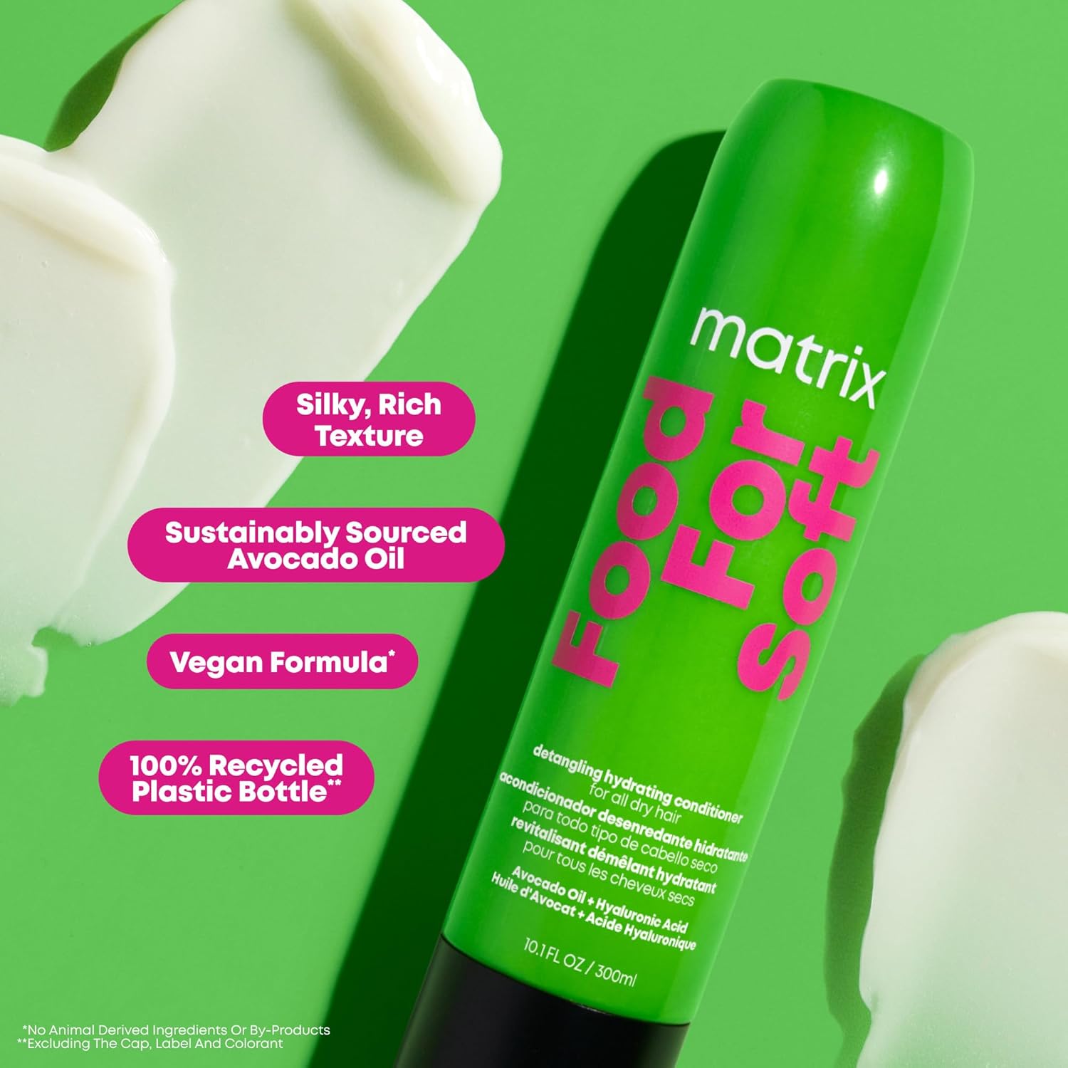 MATRIX Food For Soft Hydrating Conditioner For Dry and Brittle Damaged Hair - Moisturizes, Softens & Smooths, With Avocado Oil & Hyaluronic Acid, Vegan, For All Hair Types - Image 10