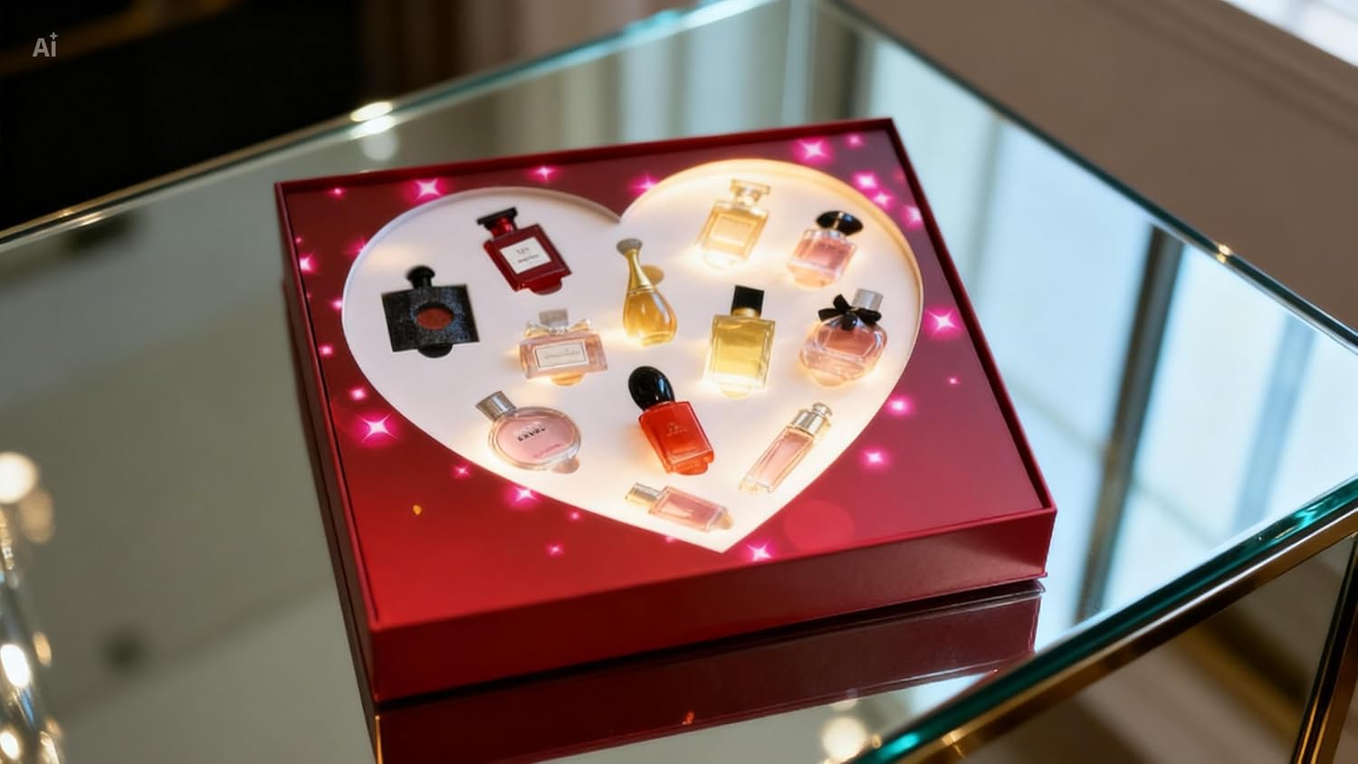 Mini Perfume Gift Set for Women – 12-Piece Floral & Citrus Fragrance Collection, Travel Size Body Spray Variety Pack with Heart-Shaped Display Box for Birthday & Holiday Gifts - Image 2