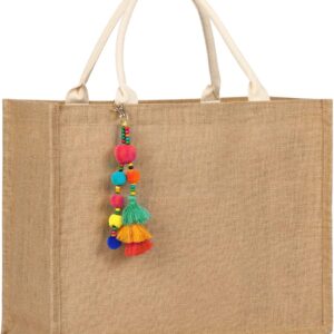 Trifabricy Beach Bag, Large Beach Bag for Women, Woven Straw Beach Tote Bag Waterproof, Weaving Swim Gym Shopping Travel Bag