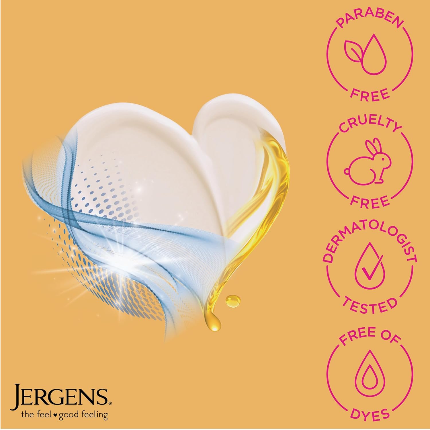 Jergens Skin Firming Body Lotion for Dry to Extra Dry Skin, Skin Tightening Cream with Collagen and Elastin, Dermatologist Tested, Hydralucence Blend Formula, 16.8 Oz - Image 5