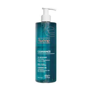 Avène Cleanance Cleansing Gel Soap Free Cleanser for Acne Prone, Oily, Face & Body, Alcohol-Free