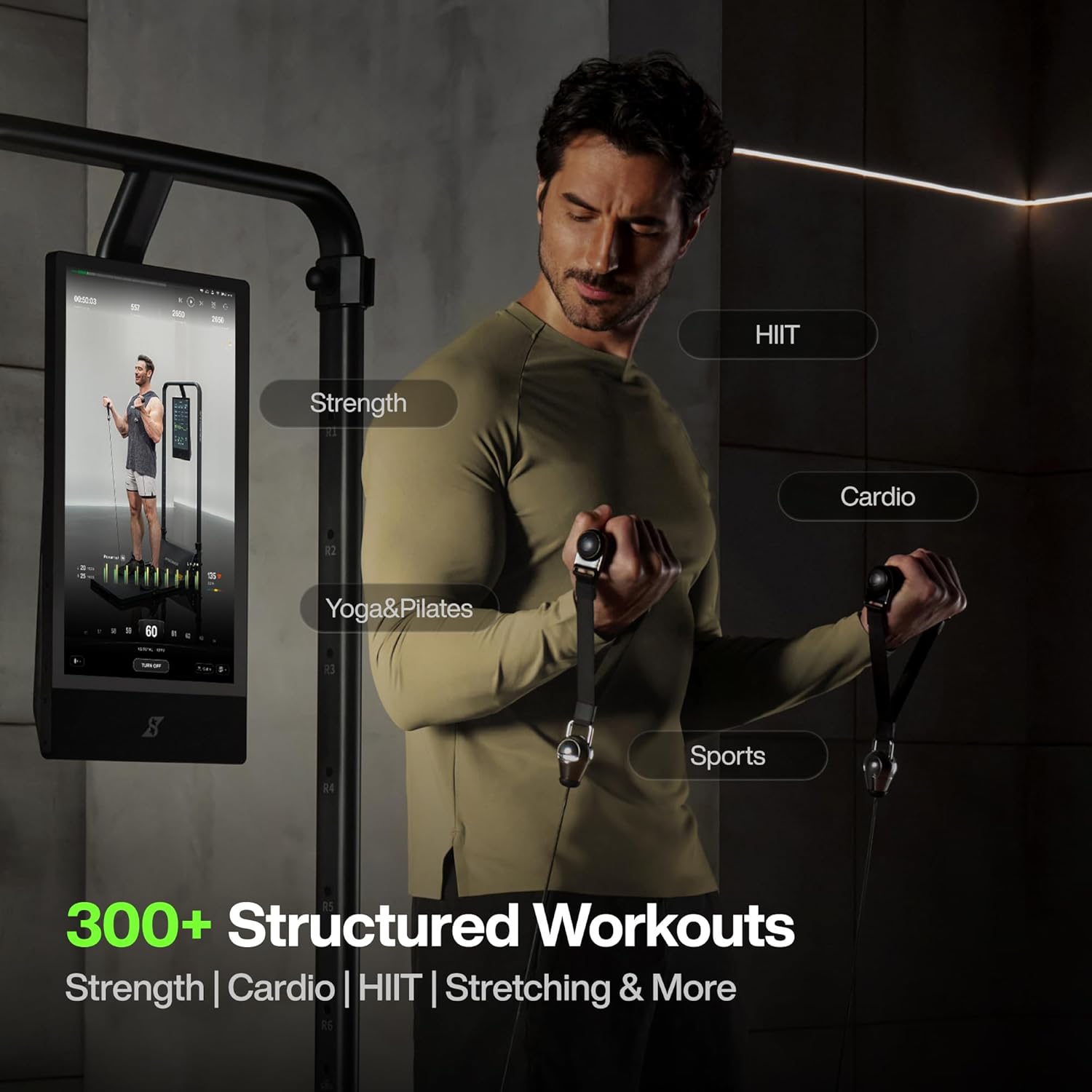 Speediance Smart Home Gym, Multi-Functional Gym Machine for Full Body Strength Training, All-in-one Gym Equipment, Digital Weight System, Workout Station, Squat Rack, Gym Monster 2 - Image 2