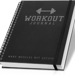 ZICOTO Ultimate Workout Journal – Complete Fitness Training Planner for Men and Women – Track PRs, Build Muscle & Dominate Your Workouts – Essential Gym Gear Accessories for Serious Weight Lifters