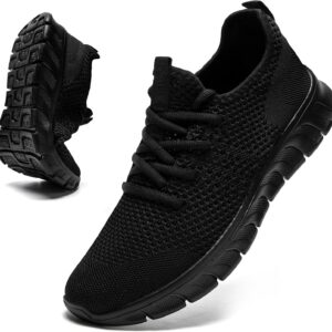 Men’s Lightweight Running Shoes Slip On Walking Tennis Gym Shoes Fashion Sneakers