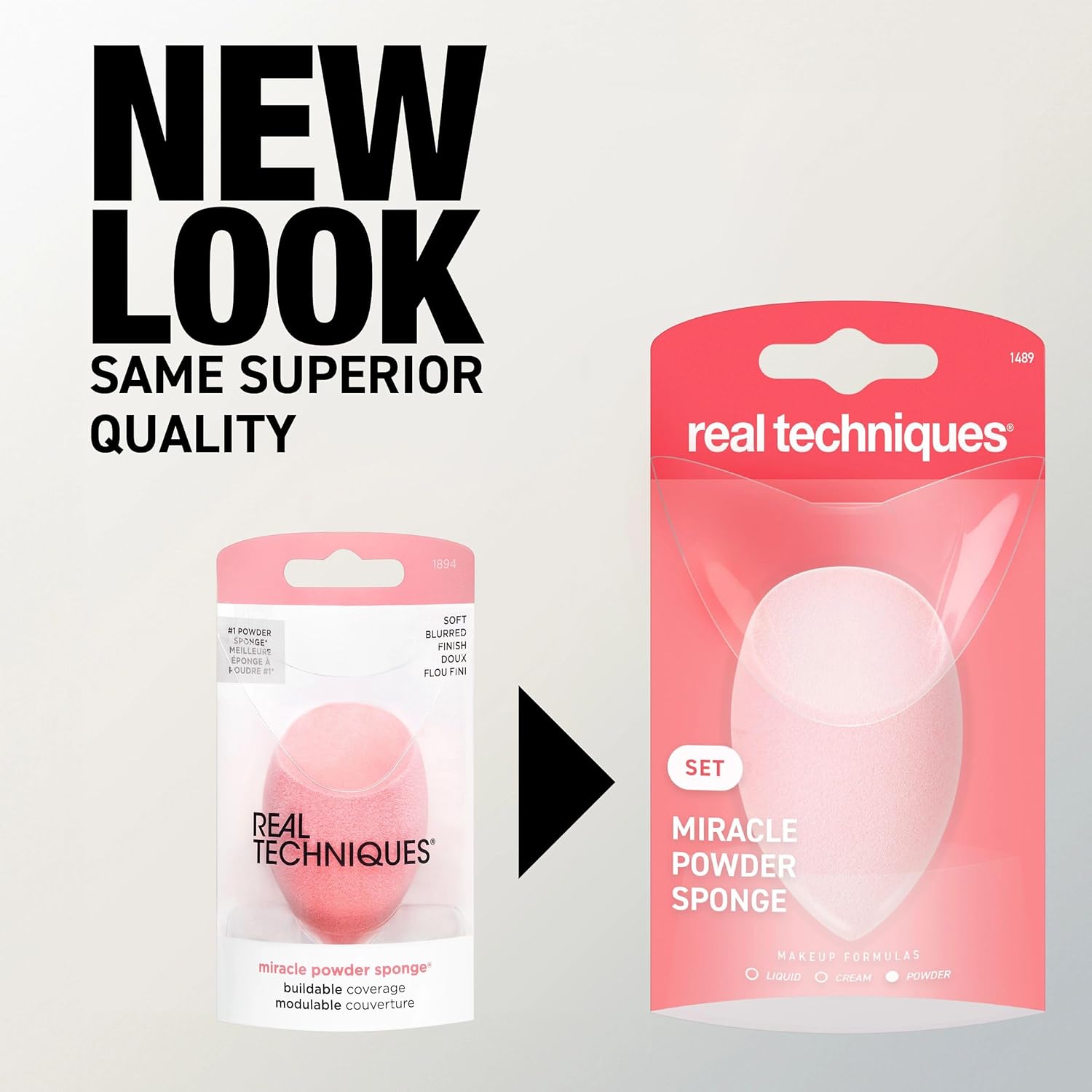 Real Techniques Miracle Powder Sponge, Makeup Blending Sponge For Powder Products, Set Makeup For Natural Finish & Cloud Skin, Buildable Coverage, Velvet Material, Latex-Free Foam, 1 Count - Image 5