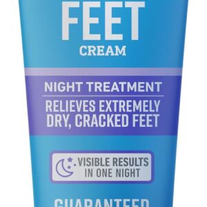 O’Keeffe’s for Healthy Feet Night Treatment Foot Cream – 7 oz Tube (1 Pack) – Guaranteed Overnight Relief for Extremely Cracked, Dry Feet, Repairing Skincare, Instantly Boosts and Retains Moisture Levels