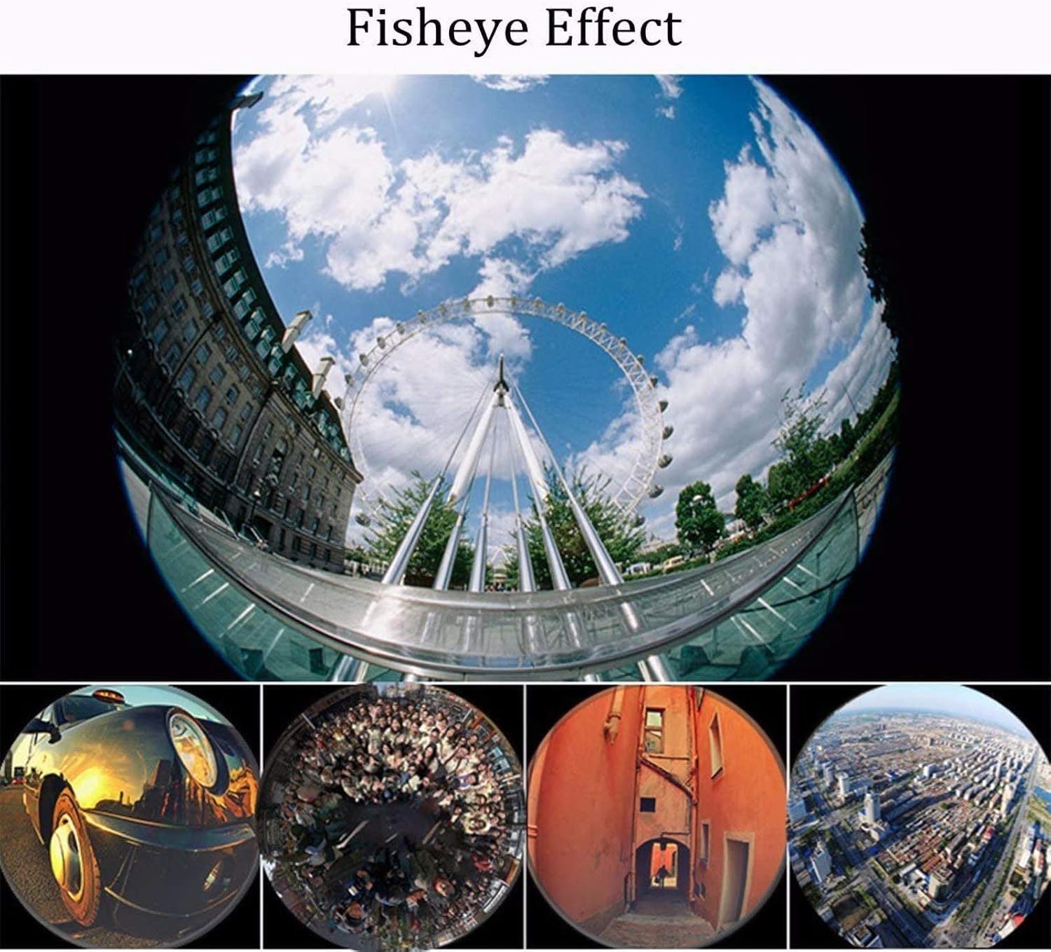3 in 1 Cell Phone Camera Lens Kit Wide Angle Macro Fisheye Lens Universal for Smart Phones iPhone Samsung Android - Image 6