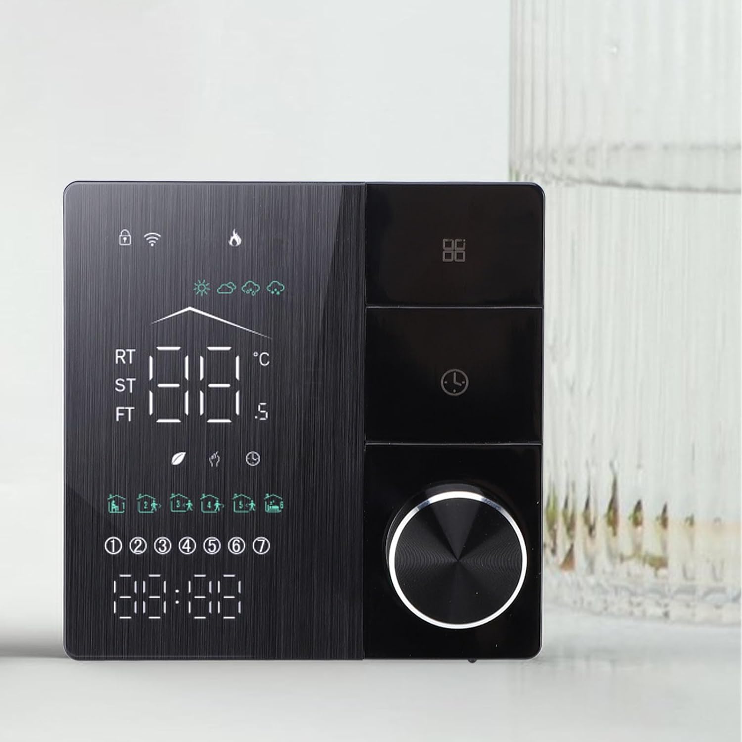 Smart Thermostat, Weekly Programming AI Learning Energy Saving Thermostat for Home Office Hotel - Image 8