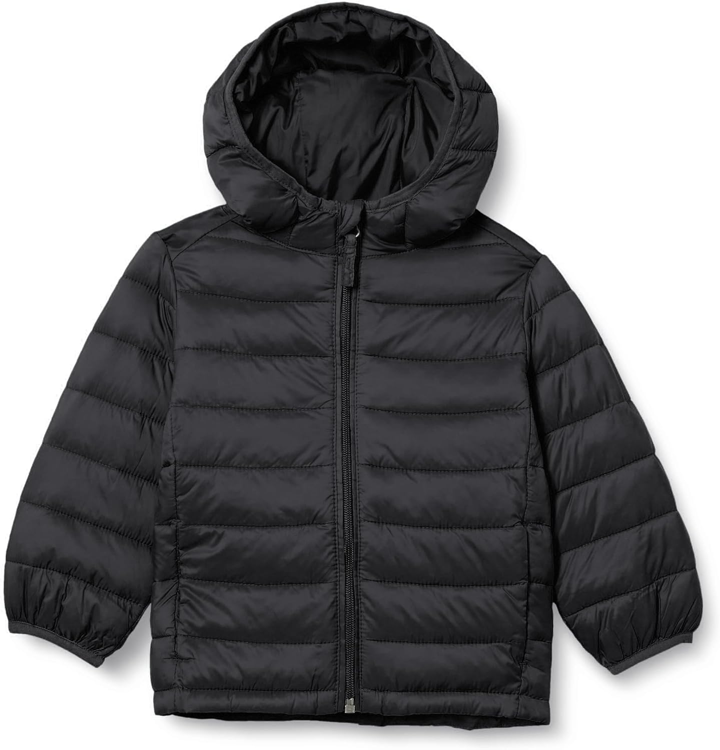 Amazon Essentials Boys and Toddlers' Lightweight Water-Resistant Packable Hooded Puffer Jacket, Insulated