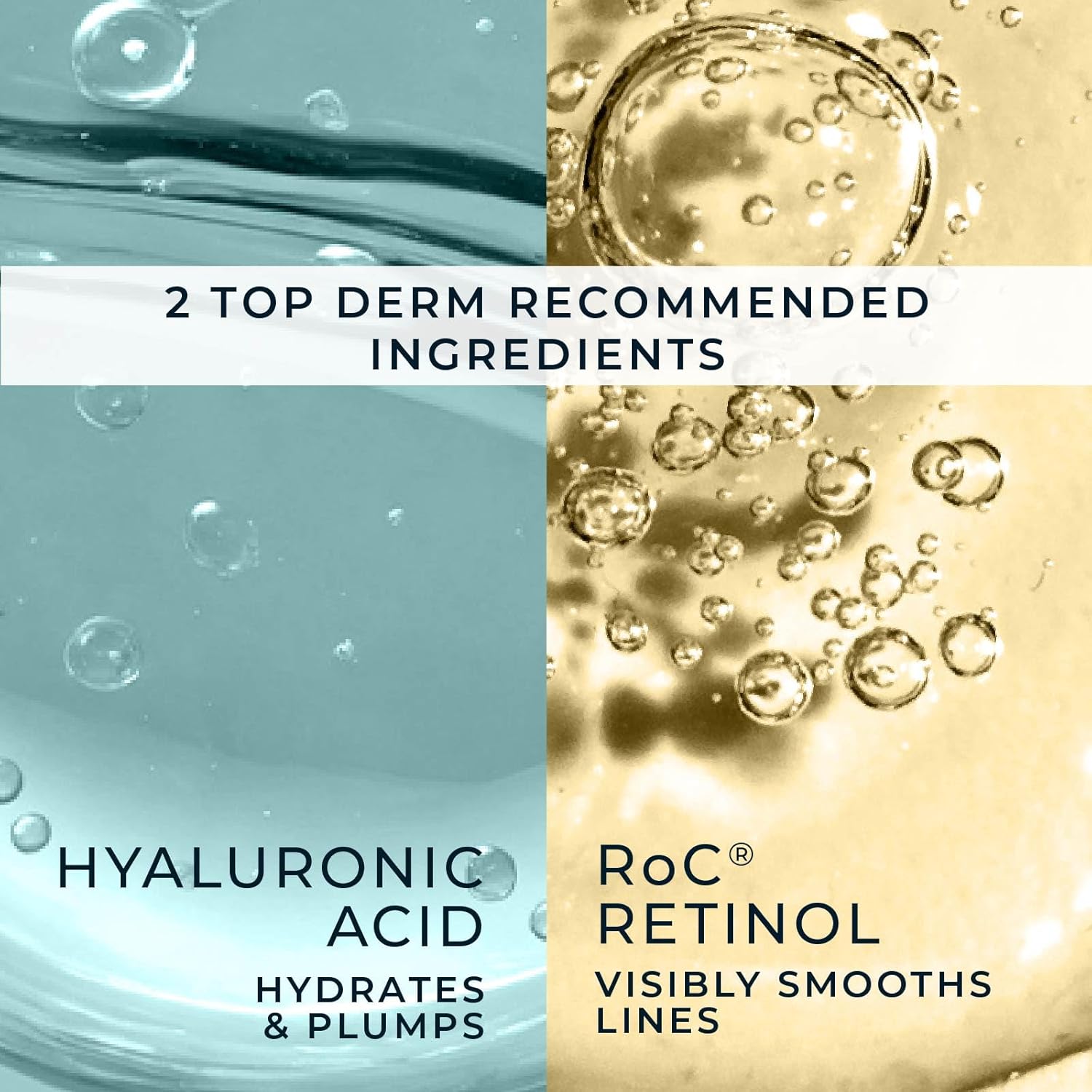 RoC Retinol Correxion Max Hydration Anti-Aging Daily Face Moisturizer with Hyaluronic Acid, Fragrance-Free, Oil Free Skin Care, 1.7 Ounces (Packaging May Vary) - Image 6