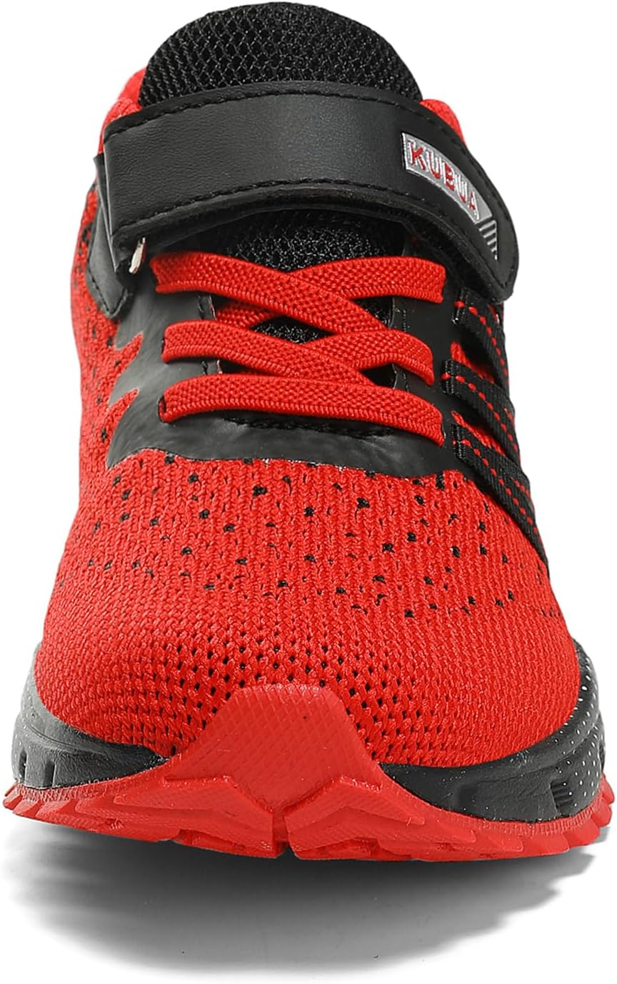 KUBUA Kids Sneakers for Boys Girls Running Tennis Shoes Lightweight Breathable Sport Athletic - Image 4