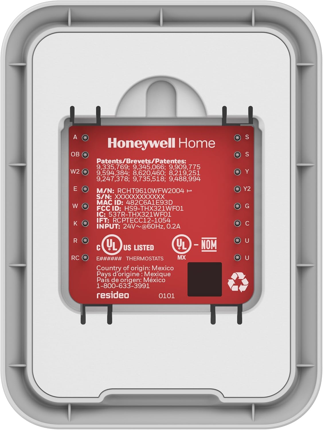Honeywell Home T9 WIFI Smart Thermostat, Smart Room Sensor Ready, Touchscreen Display, Alexa and Google Assist - Image 4