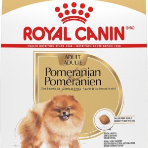 Royal Canin Breed Health Nutrition Pomeranian Adult Dry Dog Food, 10 lb Bag