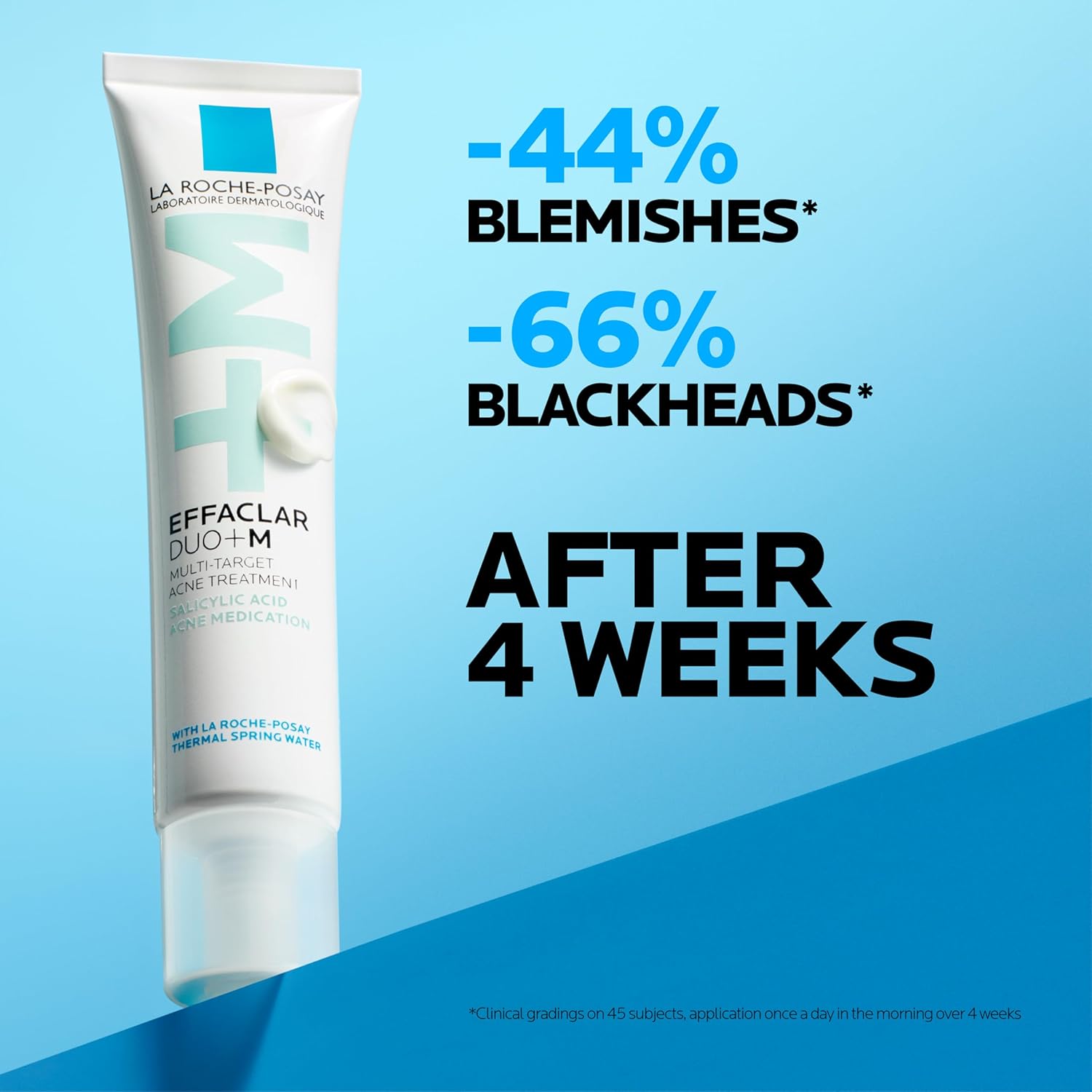 La Roche-Posay Effaclar Salicylic Acid Acne Treatment For Face, Mattifying Acne Gel Cream Spot Treatment for Blackheads, Whiteheads & Pores, Prevents New Pimples, Non-Greasy, Sensitive Skin Safe - Image 5