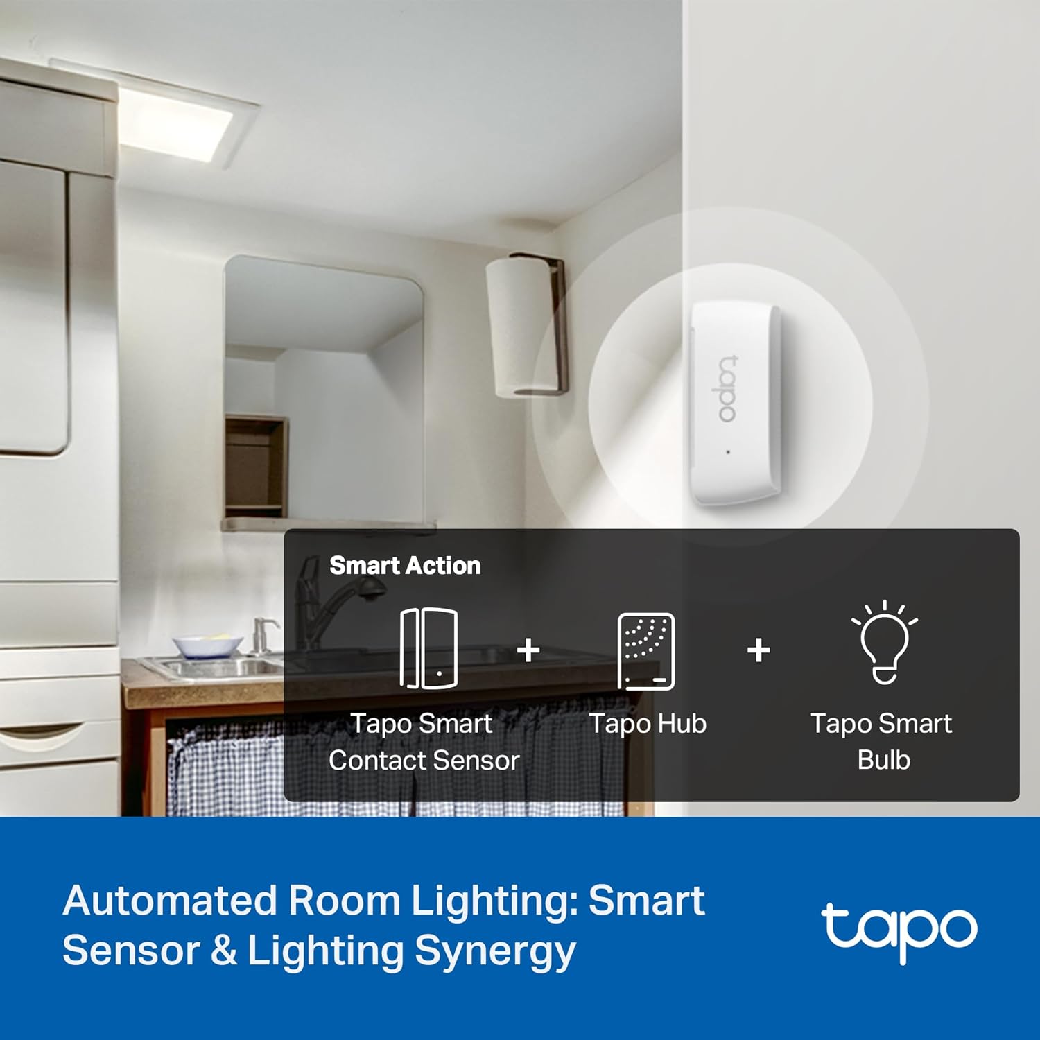Tapo Door Sensor Starter KIT, Matter Compatible, 3X Smart Door Window Contact Sensor and 1x Smart Hub with Built-in Chime, Smart Automation, Real-Time Notification, T31 KIT - Image 6