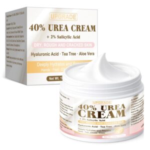 40% Urea Cream for Feet – Maximum Strength Foot Cream for Dry Cracked Heels & Calluses, Deep Softening Heel Repair, Urea Lotion for Body Hydration, Fast-Absorbing Foot Moisturizer for Rough Skin